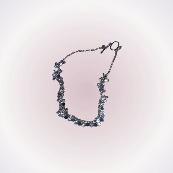 Stainless Steel Beaded Necklace | Sz OS - Picture 1 of 6